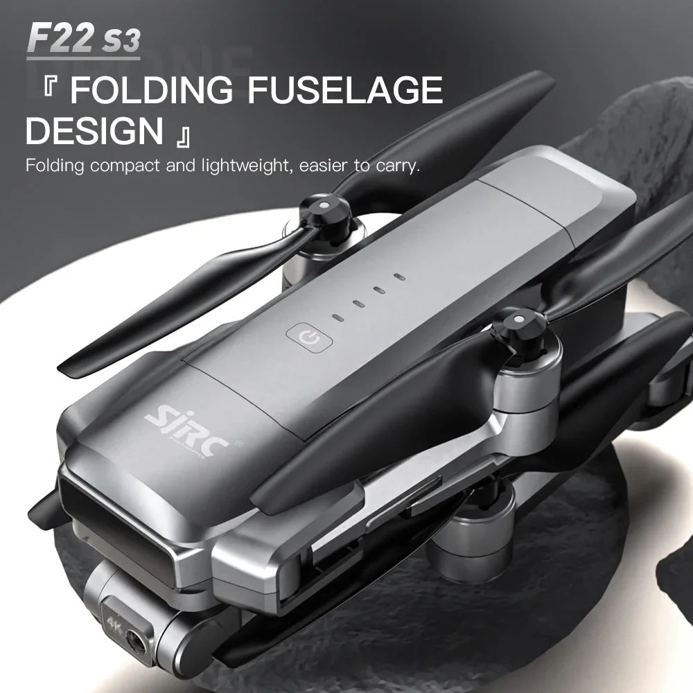 Drone Multispectral - โดรน SJRC F22 S3 pro พับได้สำหรับเด็ก