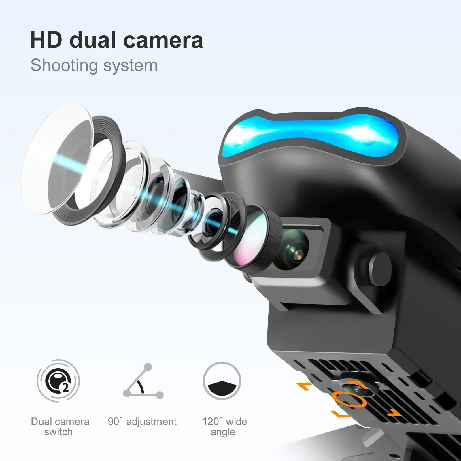 โดรนรุ่นใหม่ E99 Pro HD 4K กล้ - Drone Aerial Photography บทวิจารณ์และราคา