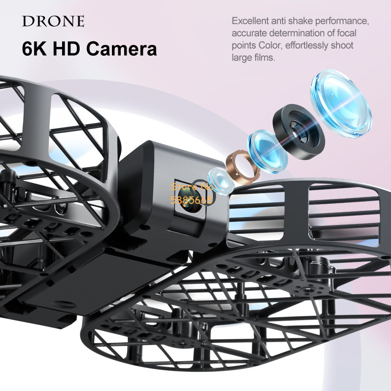 กล้อง 8K HD 360 °   การป้องกัน - Drone Video Production บทวิจารณ์และราคา
