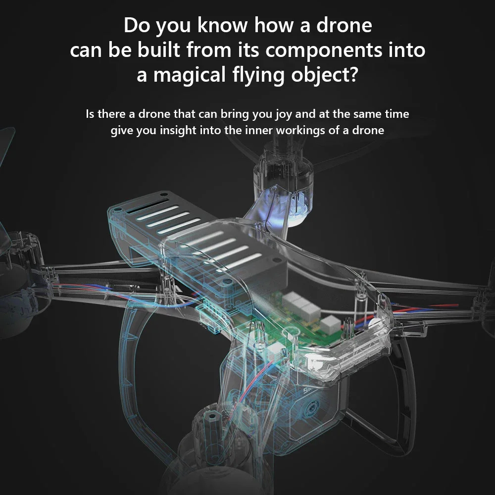 โดรน JJRC H108 ประกอบเองได้ ฝึ - Drone Video Production บทวิจารณ์และราคา