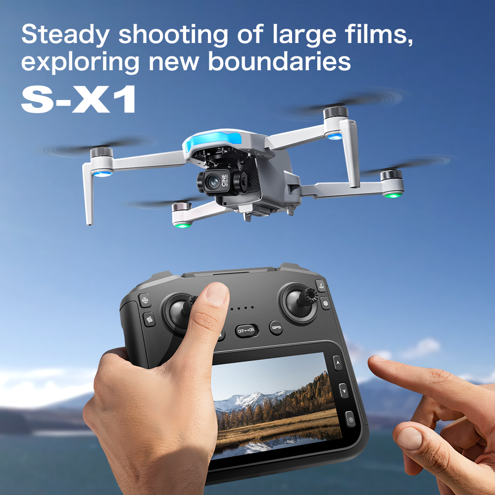 โดรน GPS รุ่น S-X1 ดั้งเดิม กล - Drone Multispectral บทวิจารณ์และราคา