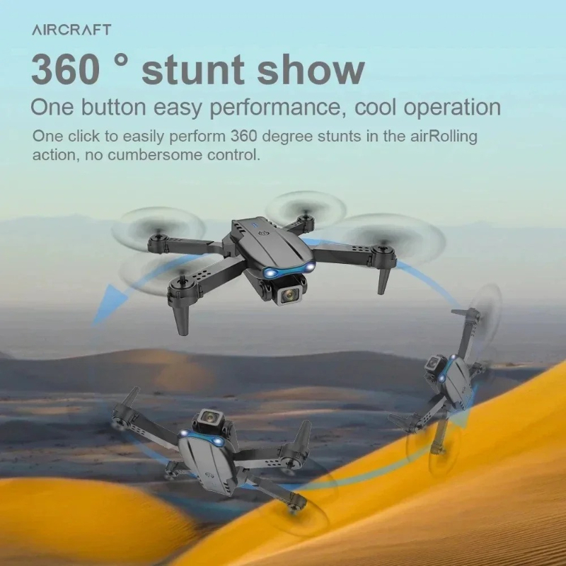โดรน E99Pro HD 4K ระบบ WiFi คู - Drone Multispectral บทวิจารณ์และราคา