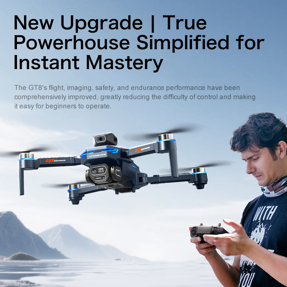 โดรน GT8 รุ่นดั้งเดิมพร้อมรีโม - Drone Photogrammetry บทวิจารณ์และราคา